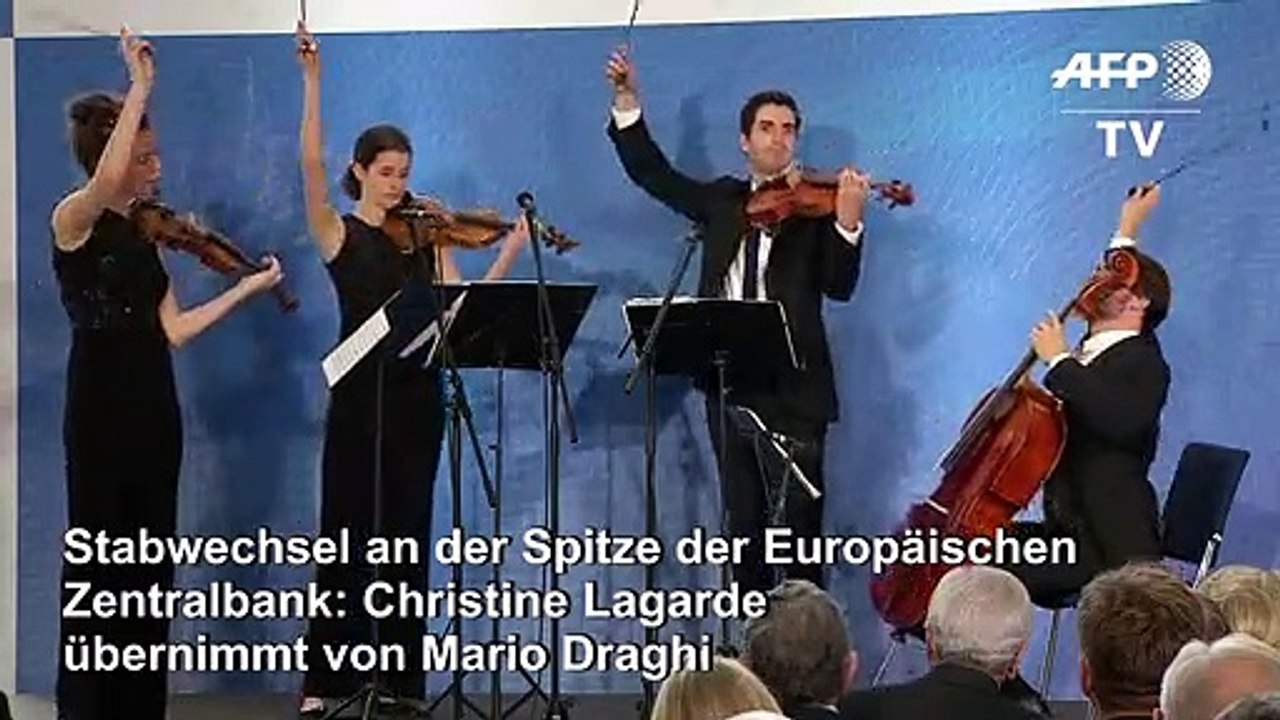 Lagarde: Draghis Vermächtnis ist 'Ansporn, uns zu übertreffen'