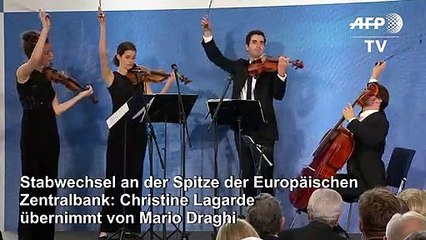 Lagarde: Draghis Vermächtnis ist "Ansporn, uns zu übertreffen"