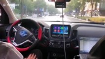 5G remote-control car drives on open road for the first time in China