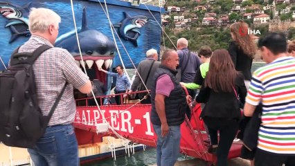 Rus gazeteciler Alanya’yı çok sevdi