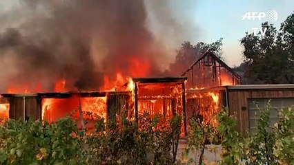 California, en estado de emergencia por incendio, ordena evacuación de 180.000 personas