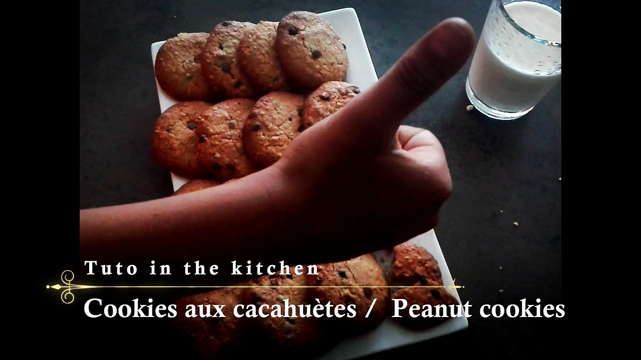 Comment faire des cookies aux cacahuetes - How to make peanut cookies