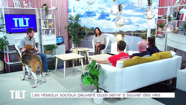 TILT - 28/10/2019 Partie 3 - Les réseaux sociaux peuvent aussi servir à sauver des vies
