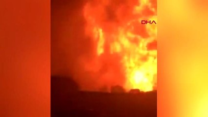 Gambiya'da oksijen gazı fabrikasında yangın