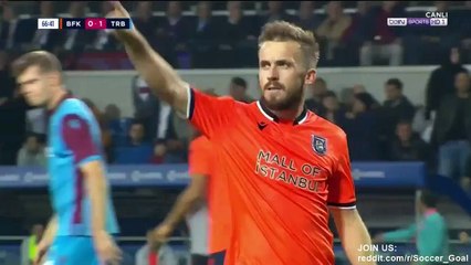 Edin Visca penalty Goal HD - Basaksehir 1 - 1 Trabzonspor - 28.10.2019 (Full Replay)