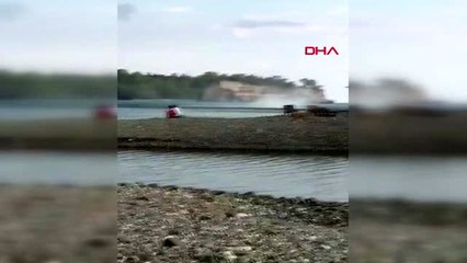 Antalya'da denizde çıkan hortum korkuttu