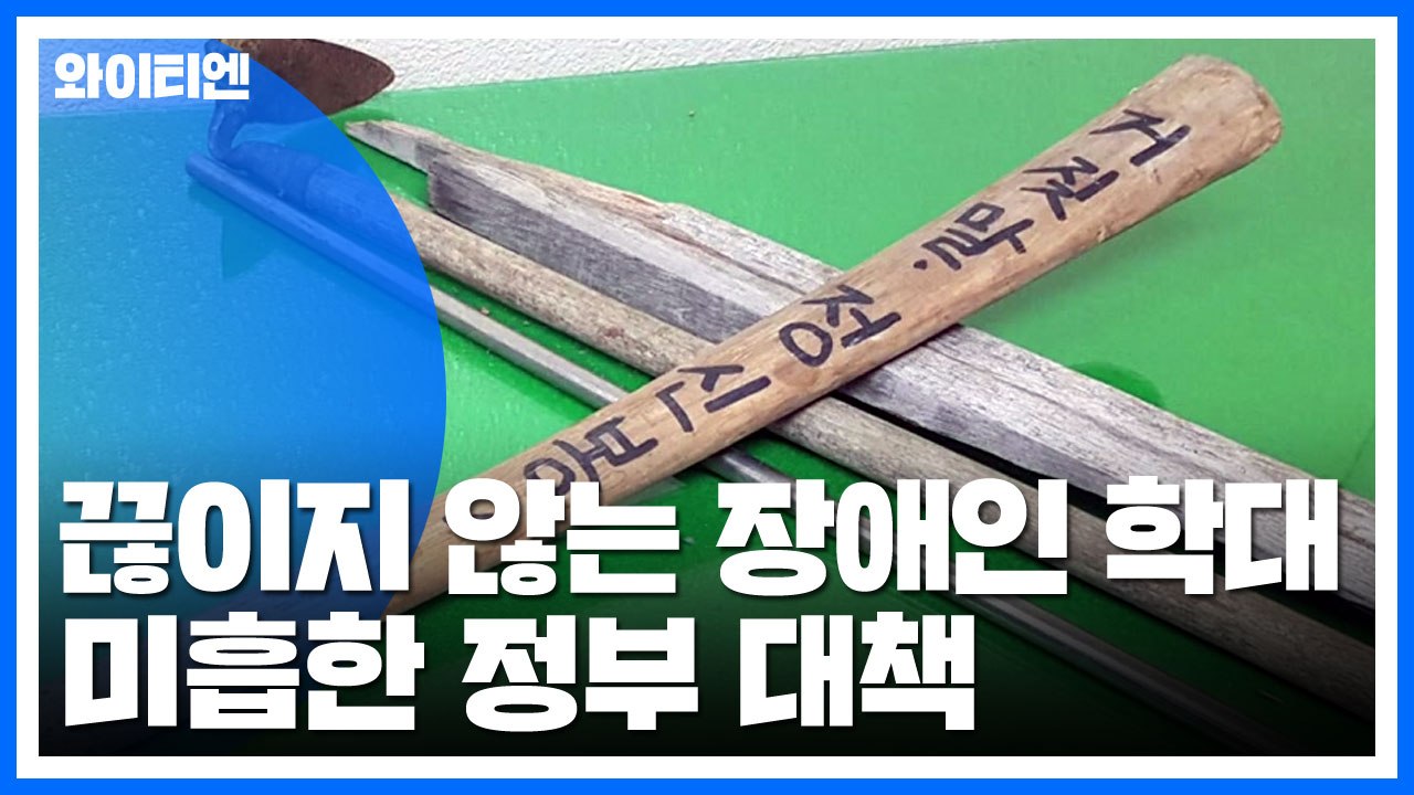 끊이지 않는 장애인 학대...미흡한 정부 대책 / YTN