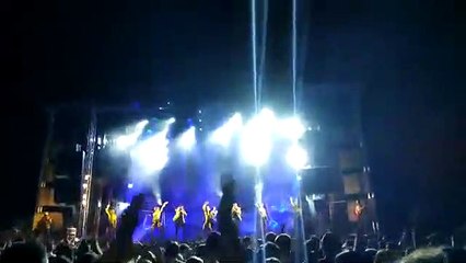 Accidente en una actuación de la Orquesta Super Hollywood