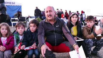 Belediye başkanı eşekle kitap dağıttı - KIRIKKALE