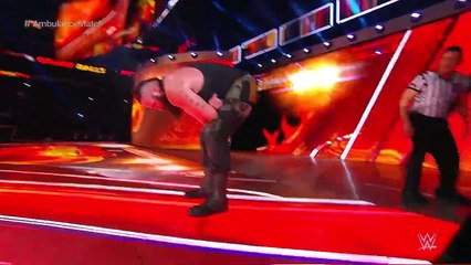 FULL MATCH - Roman Reigns vs. Braun Strowman – Ambulance Match- Great Balls of Fire 2017