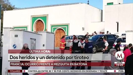 Tiroteo cerca de una mezquita en Francia deja dos heridos