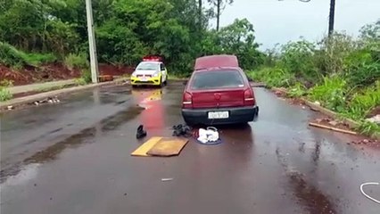 Veículo é encontrado depenado no Bairro Interlagos