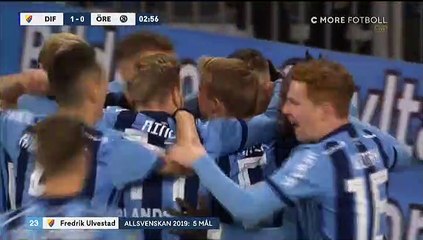 الدوري السويدي الممتاز مباراه نادي اوربرو ويورجوردن من الاسبوع 29 2019-10-28 الشوط الاول