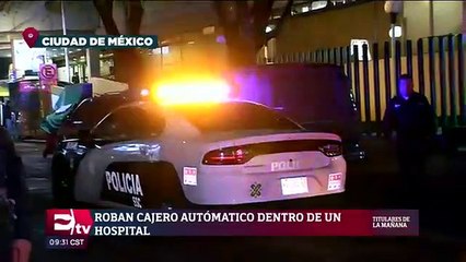 Roban cajero automático de hospital en la Del Valle