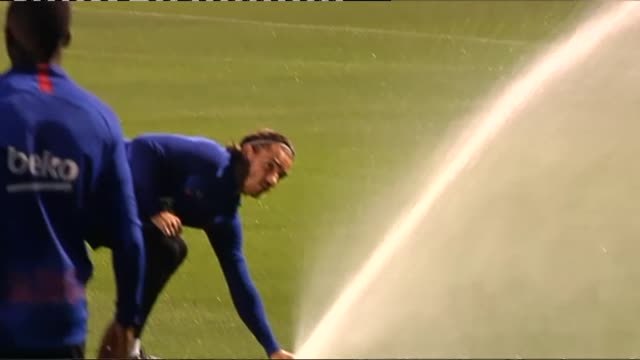 El Barça prepara su partido contra el Valladolid