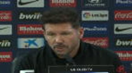 Atlético - Simeone : "Alavés, un rival très fort à domicile"