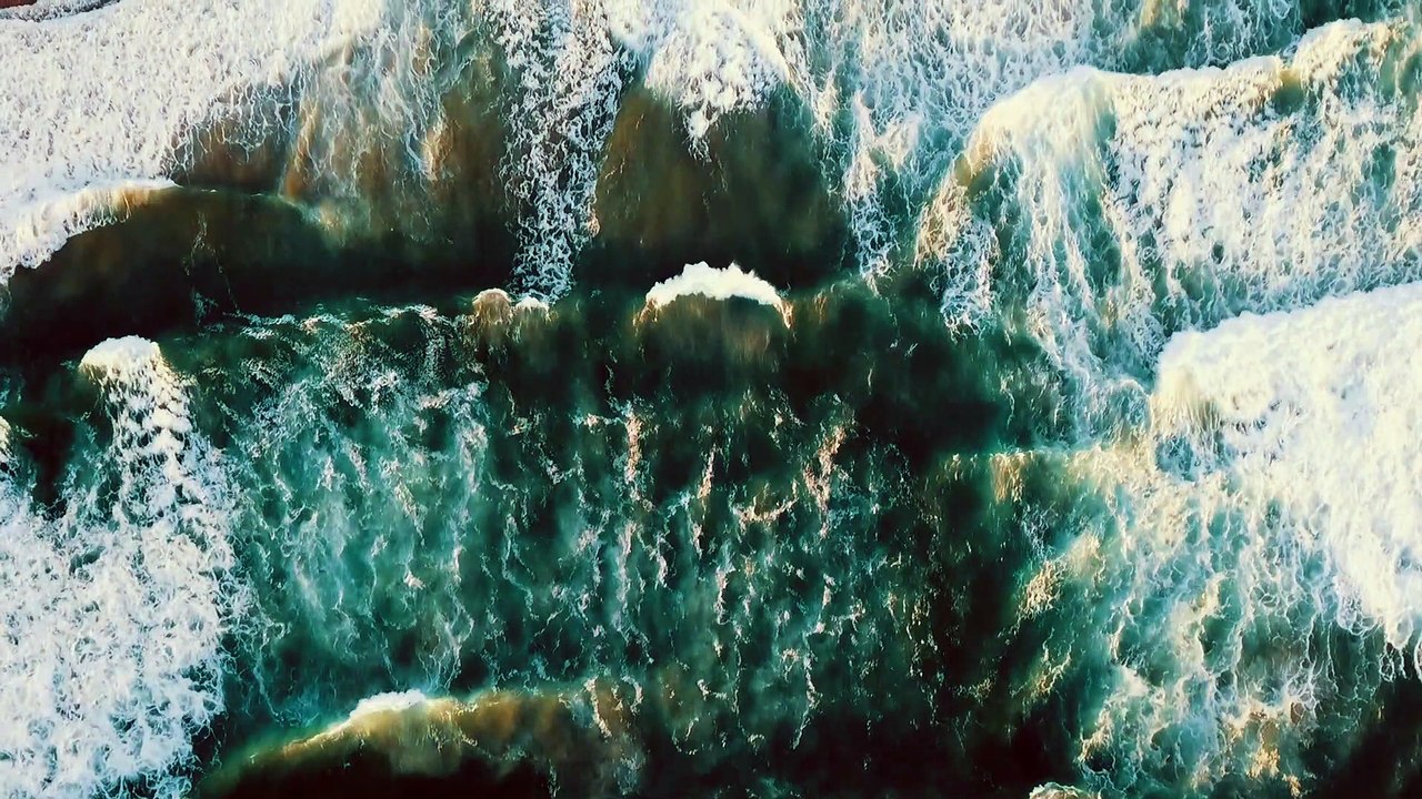 Taryn Elliott - Movement of the Sea - Nature (No Copyright Video 5) [4K]