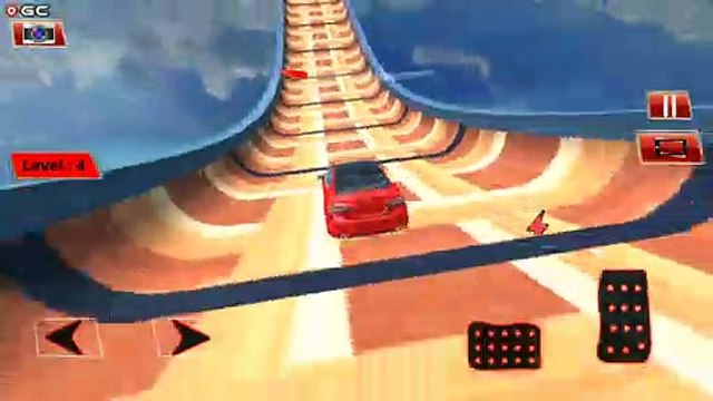 Nitro Cars GT Racing Airborne Mega Ramp GT Stunts - Car Games - Android GamePlay