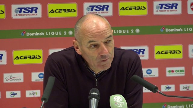 Après Valenciennes - HAC (0-0), réaction de Paul Le Guen