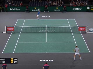 Rolex Paris Masters - Tsonga s'impose contre Rublev