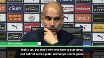 Players have to be ready - Guardiola on squad rotation