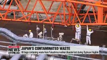 66 bags containing waste from Fukushima nuclear disaster lost during Typhoon Hagibis