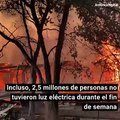 Los incendios no dan tregua en California