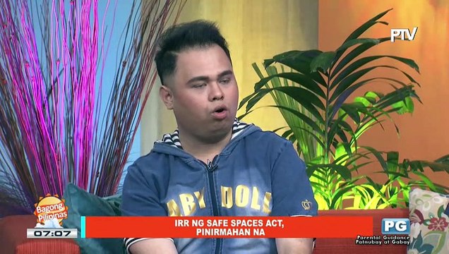 NEWS & VIEWS: IRR ng Safe Spaces Act, pinirmahan na; Panibagong kaso ng polio, kinumpirma ng DOH