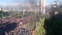 Chile vive nuevas manifestaciones violentas