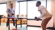 MS Dhoni Plays Table Tennis With Dwayne Bravo || Oneindia Telugu