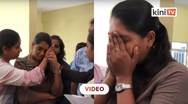 Suami saya bukan pengganas, dia aktif dengan PKR , rayu isteri tahanan SOSMA