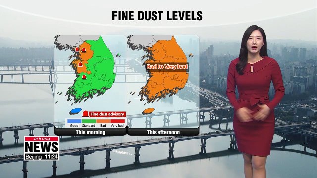 Yellow dust chokes Korea