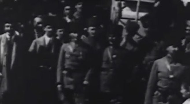 Atatürk'ün bilinmeyen görüntüleri arşivden çıktı