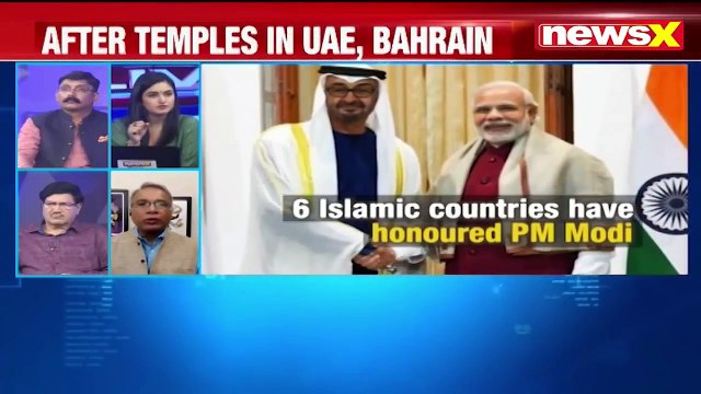 Sree Iyer on NewsX debates Sialkot Temple and Dubai Police playing Indian National Anthem