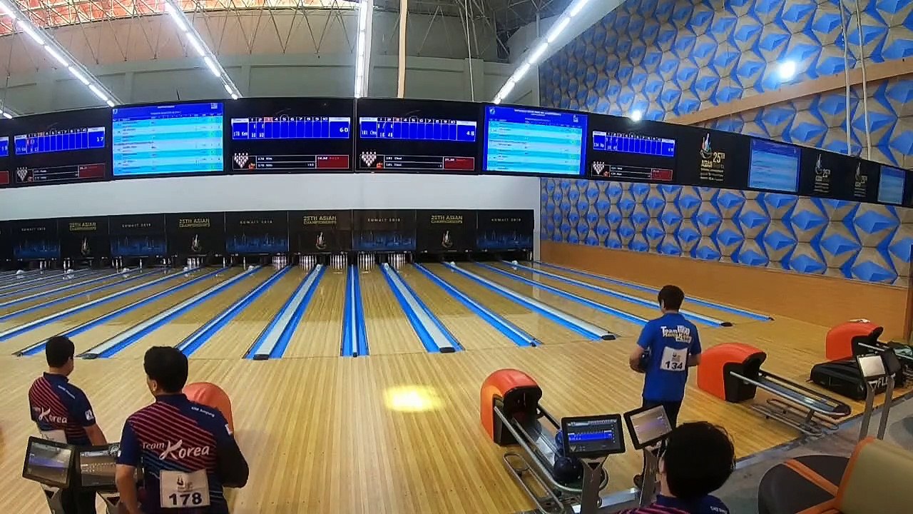 Masters Block 1 - Lanes 41-48 - 25th Asian Tenpin Bowling Championships 2019