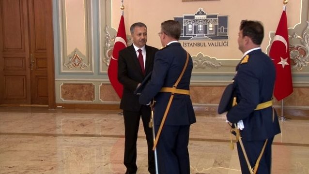 İstanbul Valiliği'nde Cumhuriyet Bayramı kutlaması