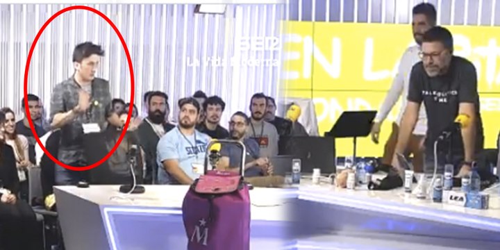 Este chaval poco católico se deja los cuernos en la Cadena SER para risas de Quequé y sus amigotes