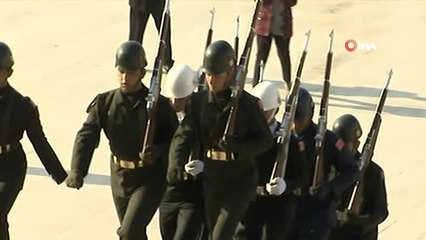 Cumhuriyetin 96. yıl dönümü sebebiyle Anıtkabir'de tören düzenlendi