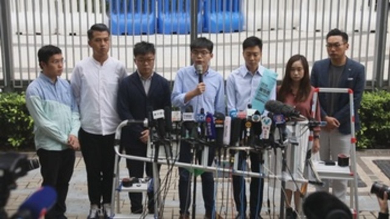 Hong Kong prohíbe al activista Joshua Wong presentarse a los comicios locales