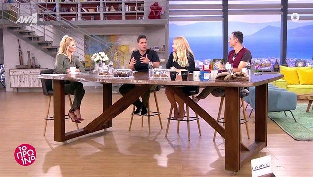 Το Πρωινό: Καταβεβλημένος και ντυμένος στα μαύρα ο Δημήτρης Ουγγαρέζος!