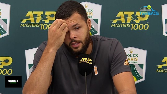 Rolex Paris Masters 2019 - Jo-Wilfried Tsonga : Il faut continuer...