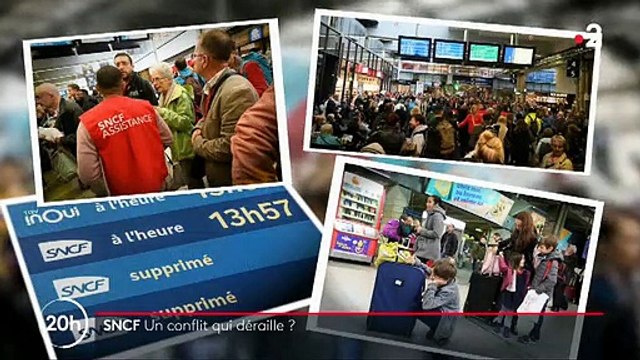 Grève SNCF - Colère des usagers après l’annulation de leur TGV en gare de Paris Montparnasse : « Ma journée est perdue » - VIDEO