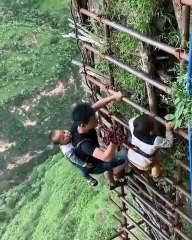 Living in the mountains is no easy tas