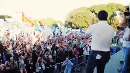 Salvini: "Con un popolo così non possiamo che vincere!"