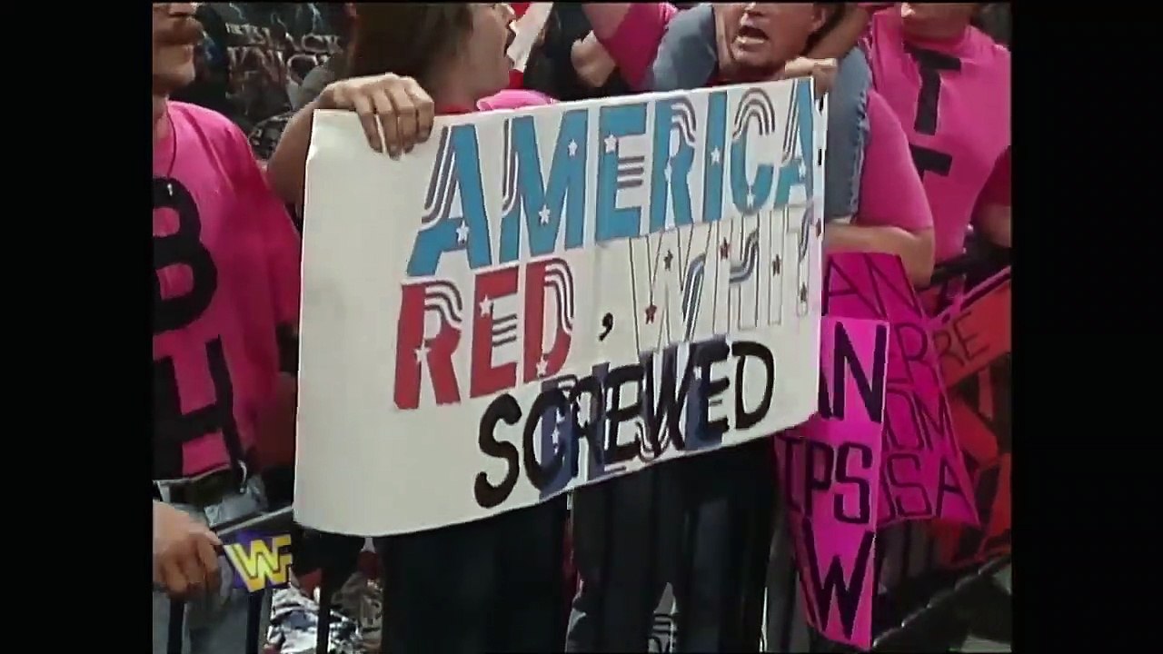 Hart Foundation in ring interview