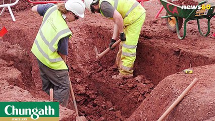 മണ്ണിനടിയിലെ  റോമൻ കോട്ട