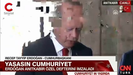 Erdoğan böyle seslendi: Aziz Atatürk...