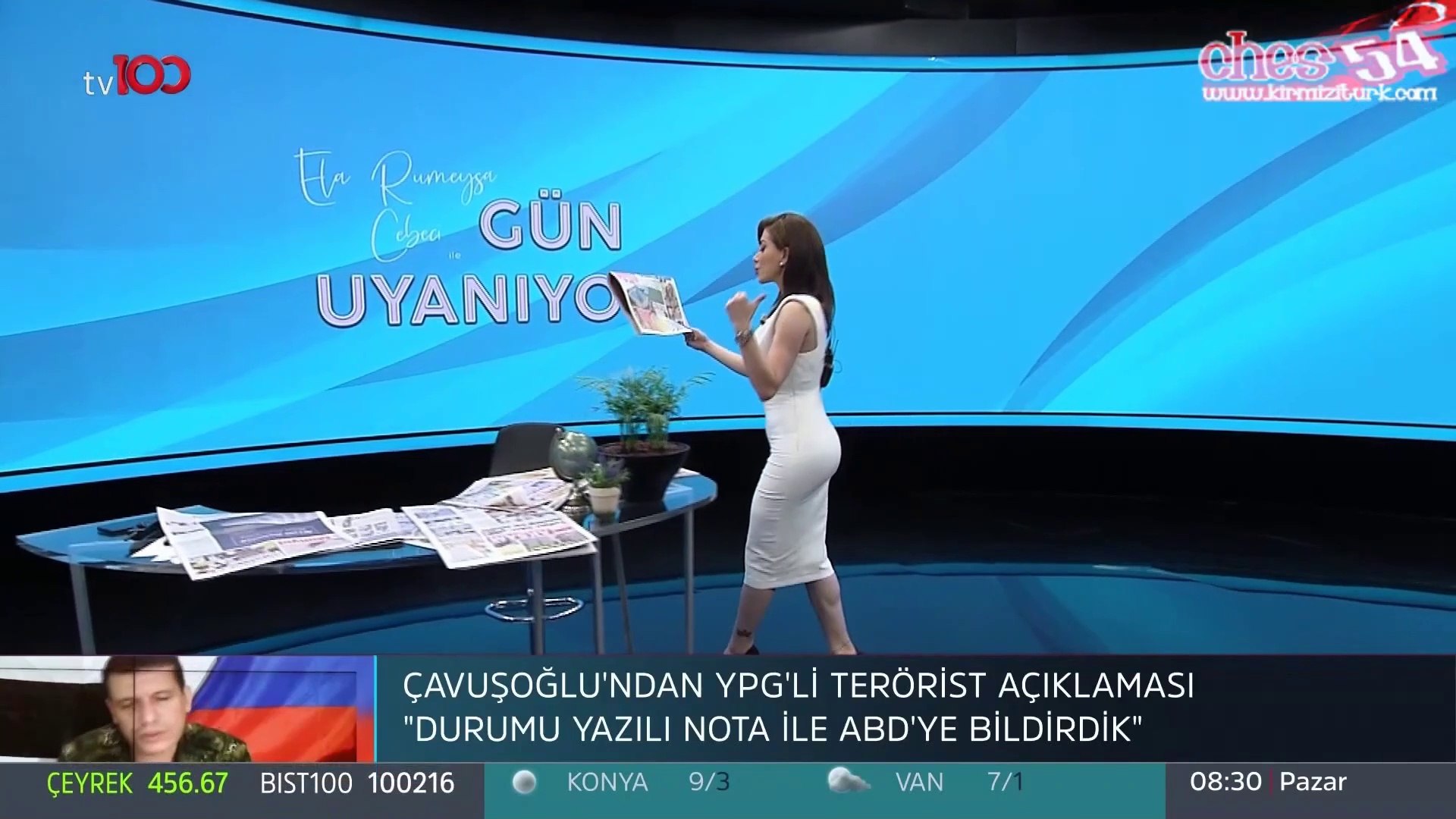 Ela Rümeysa Cebeci With White Dress