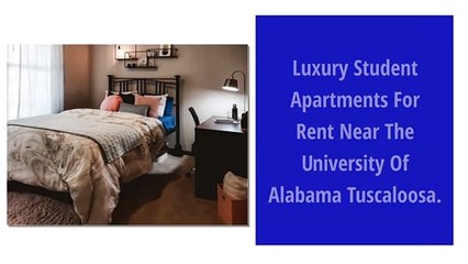Best Student Housing At Ion Tuscaloosa