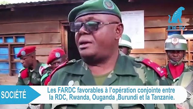 Mutualisation des armées de la RDC, du Rwanda, l'Ouganda, le Burundi et la Tanzanie